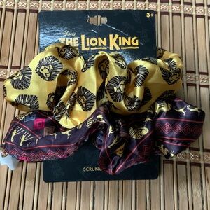Official Disney The Lion King Scrunchie Set